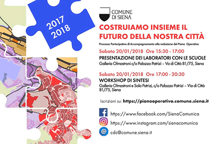 Manifesto incontri Sabato 20 Gennaio
