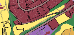 Un estratto della mappa Uso del Suolo interattiva