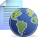 Immagine decorativa: un globo terrestre con un documento