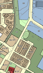 Estratto dalla cartografia interattiva del Regolamento Urbanistico